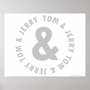 Affiches Logo 2 Tom et Jerry Round