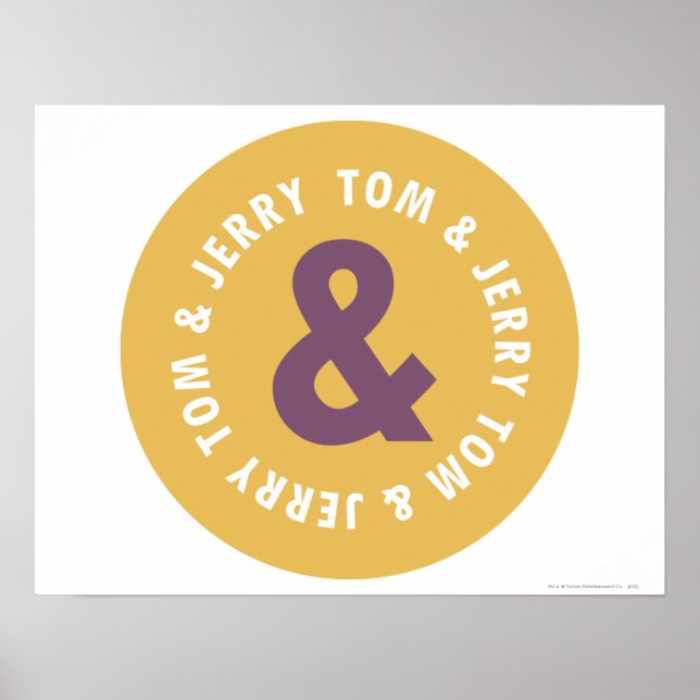 Affiches Logo 3 Tom et Jerry Round (Devant)
