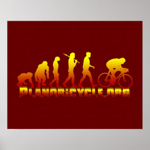 Affiches Logo de Firestarter d'association de bicyclette de