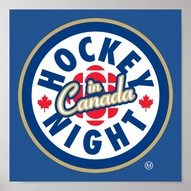 Affiches  Logo de Hockey Night in Canada (Devant)