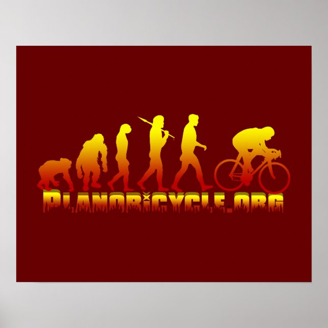 Affiches Logo de l'association de vélos à plano Firestarter (Devant)