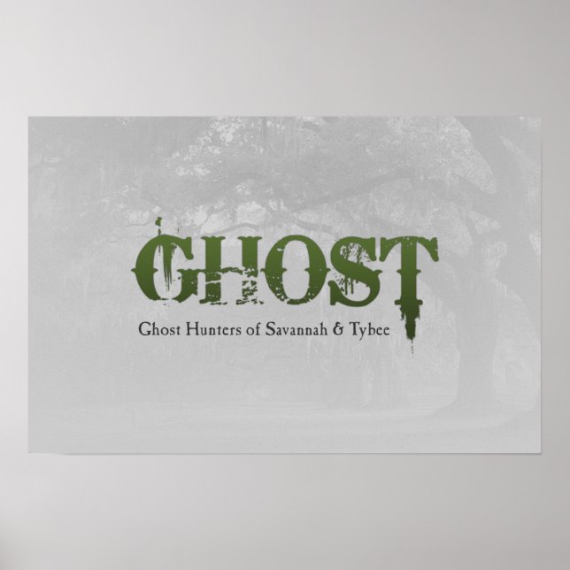 Affiches Logo GHOST (Devant)