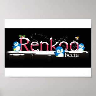 Affiches Logo Renkoo Penguin