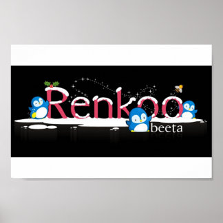 Affiches Logo Renkoo Penguin