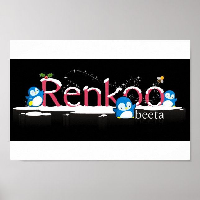 Affiches Logo Renkoo Penguin (Devant)