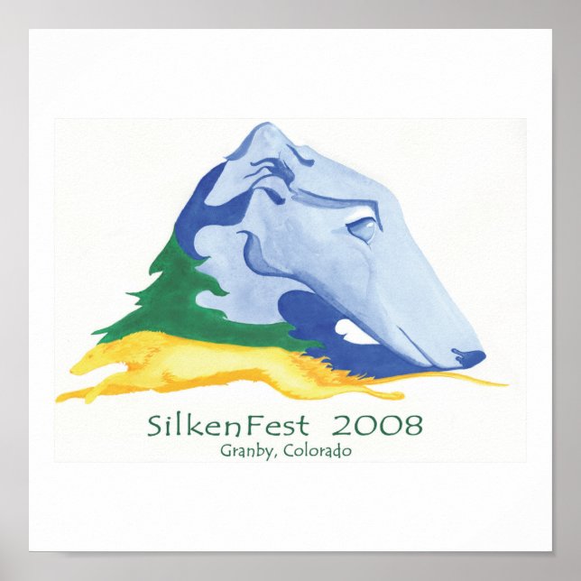 Affiches Logo Silkenfest 2008 Affiche/impression Kim Tucker (Devant)