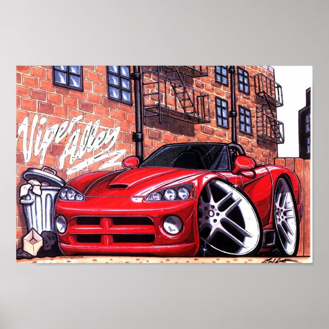 Affiches Logo ViperAlley SRT10 (Devant)