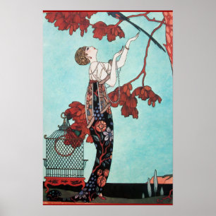 AFFICHES L'OISEAU VOLAGE, STYLISTE DE MODE