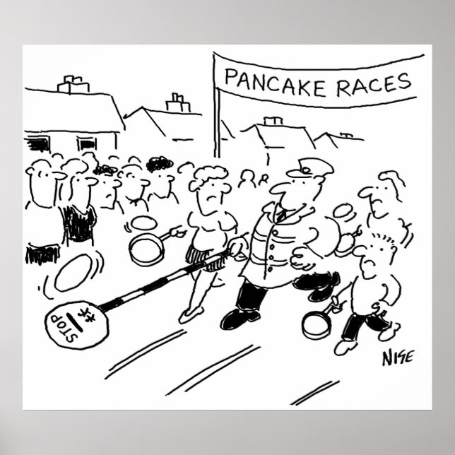 Affiches Lollipop Man utilise Lollipop comme avantage injus (Devant)