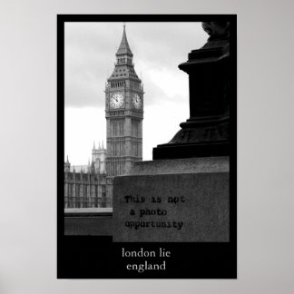 Affiches london lie