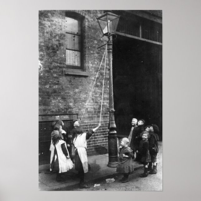 Affiches London Slums, vers 1900 (Devant)