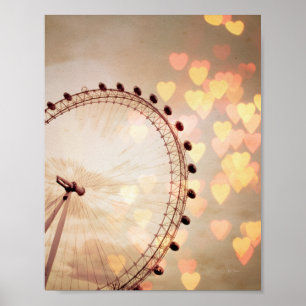 Affiches Londres   Big Ben Nightime filtré par photographie