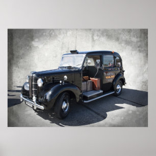 Affiches LONDRES CAB c. 1955