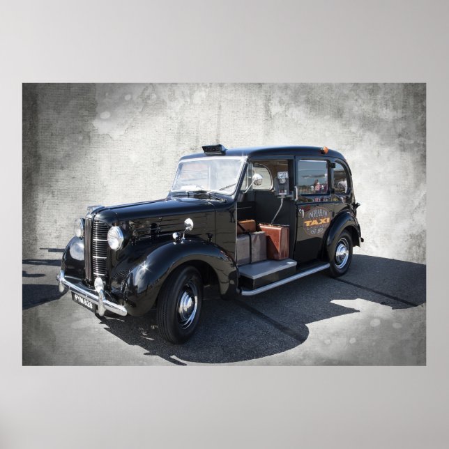 Affiches LONDRES CAB c. 1955 (Devant)