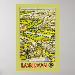 Affiches Londres par GWR (frontière)