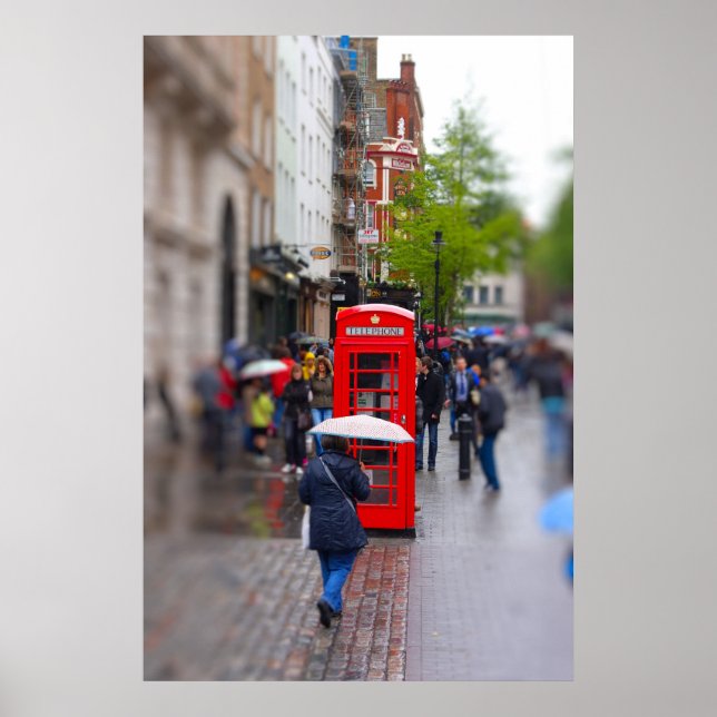 Affiches Londres typique - N'oubliez pas l'affiche des para (Devant)