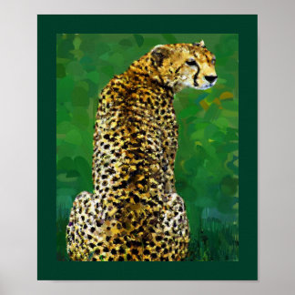 Affiches Lone Cheetah