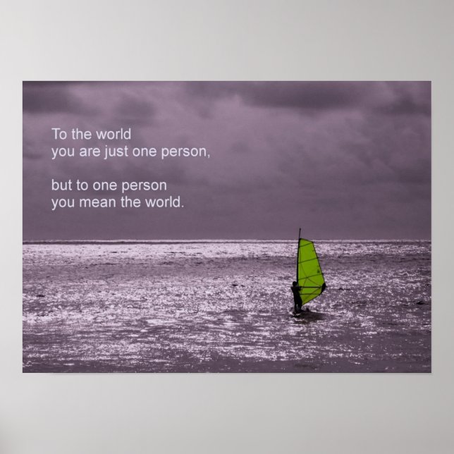 Affiches Lone Windsurfer - Friendship (Devant)