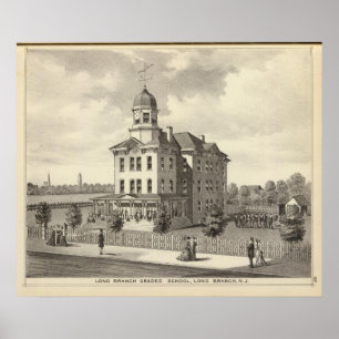 Affiches Long Branch Graded School, Long Branch, NJ