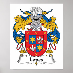 Affiches Lopes Family Crest