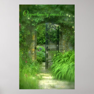 Affiches L'opportunité attend... by tdgallery