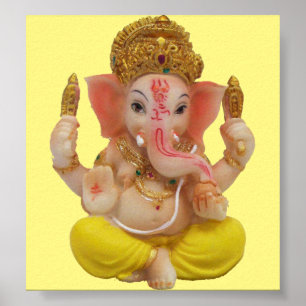 Affiches Lord Ganesh, Grand Dieu Hindou Pour Le Bonheur