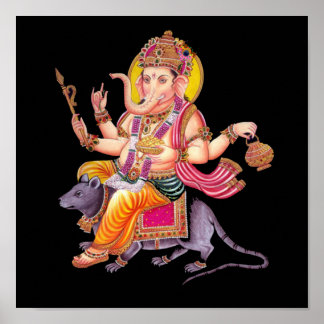 Affiches LORD GANESHA - Ganapati, Vinayaka et Pillaiyar