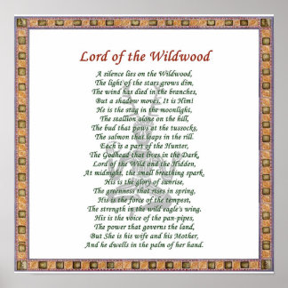 Affiches Lord of the Wildwood