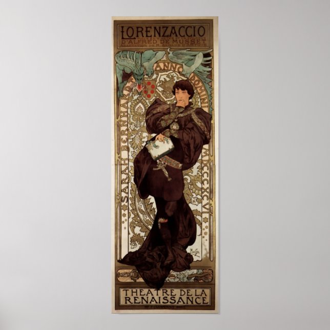 Affiches Lorenzaccio (Devant)