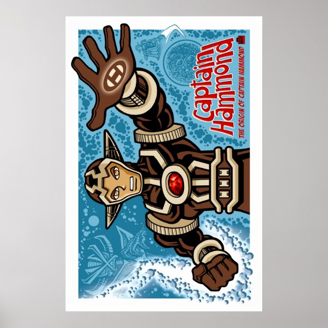 Affiches L'origine du capitaine Hammond (Devant)