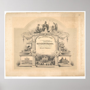 Affiches Los Angeles Fire Department Certificate (0891A)