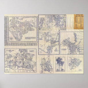 Affiches Los Angeles, la Californie