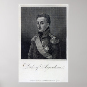 Affiches Louis-Antoine de Bourbon Duc d'Angoulême