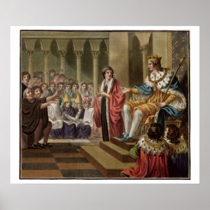 Affiches Louis XII (1462-1515) a déclaré le père du Peopl