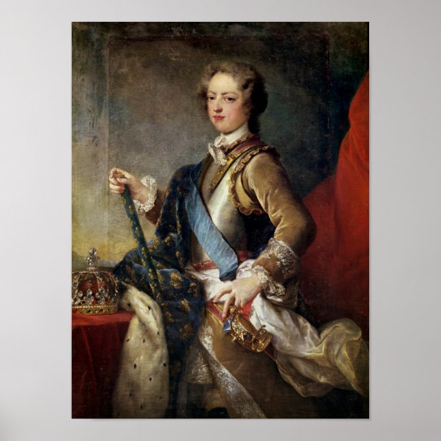 Affiches Louis XV, 15 ans, après 1725 (Devant)