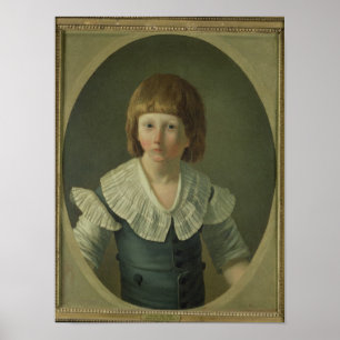 Affiches Louis XVII, 8 ans, au Temple, 1793