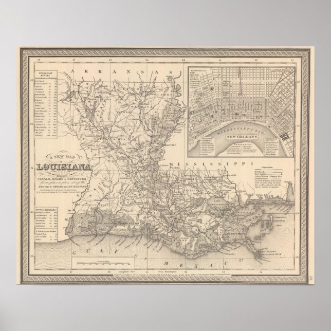 Affiches Louisiane 10 (Devant)