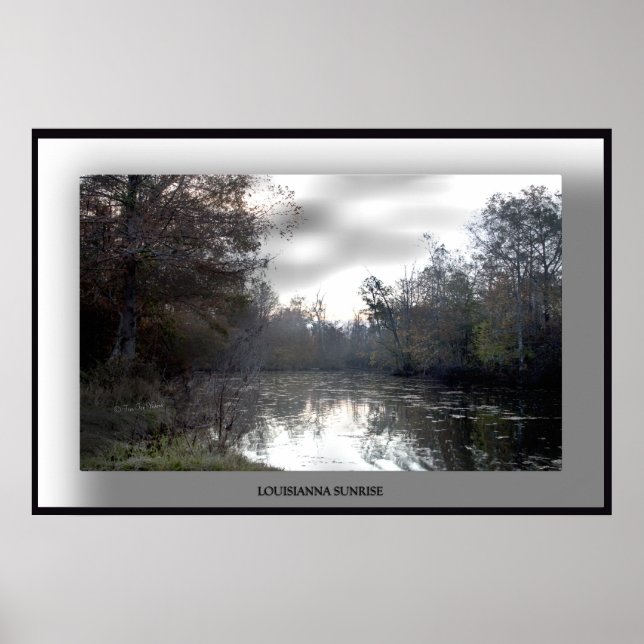 Affiches Louisianna-Sunrise-Poster - Customisé (Devant)