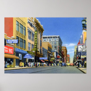 Affiches Louisville Kentucky Fourth Street