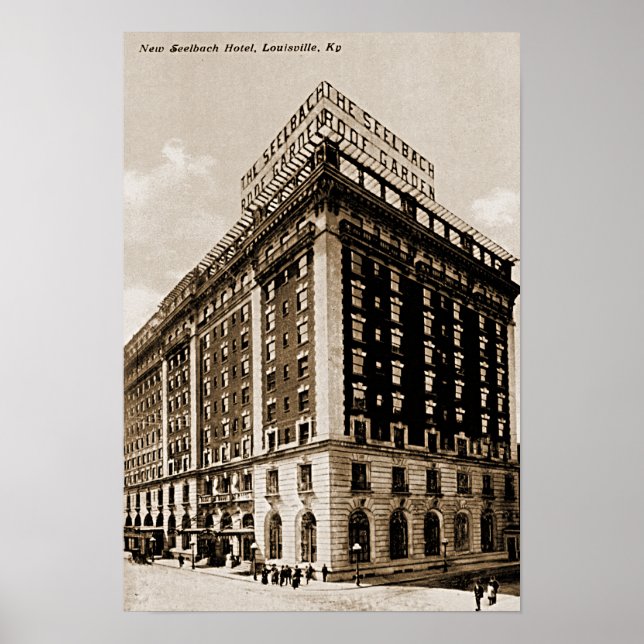Affiches Louisville Kentucky Seelbach Hotel (Devant)