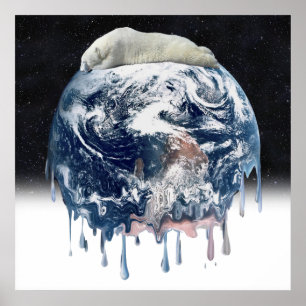 Affiches L'ourson polaire de la Terre