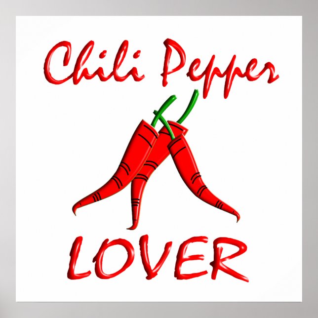 Affiches Louveur de poivre chili (Devant)