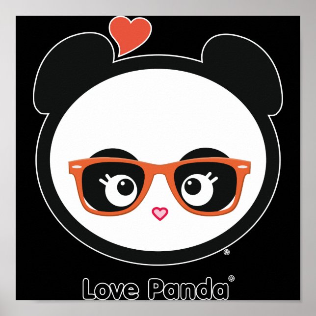 Affiches Love Panda® (Devant)