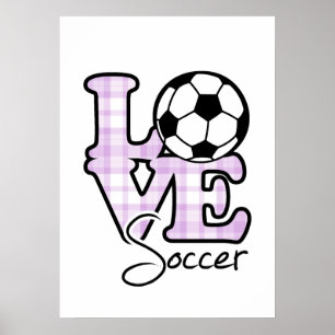 Affiches Love Soccer