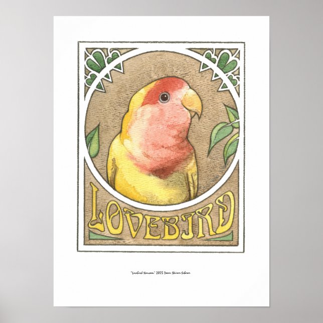 Affiches Lovebird Nouveau (Devant)