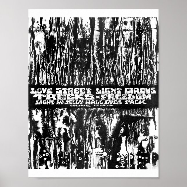 Affiches LoveStreetLightCircusflyer 13 et 14'69 juin (Devant)