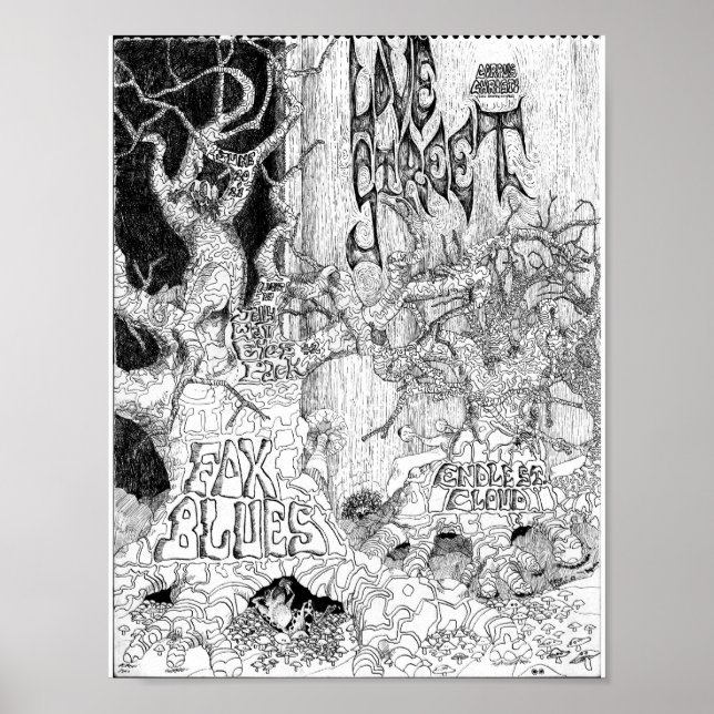 Affiches LoveStreetLightCircusflyer Corpus Jun20&21'69 (Devant)