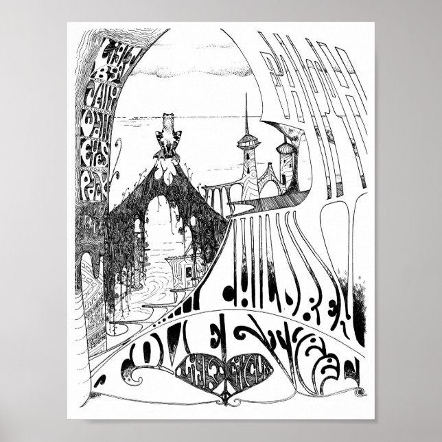 Affiches LoveStreetLightCircusflyer Jan16&17'70 (Devant)