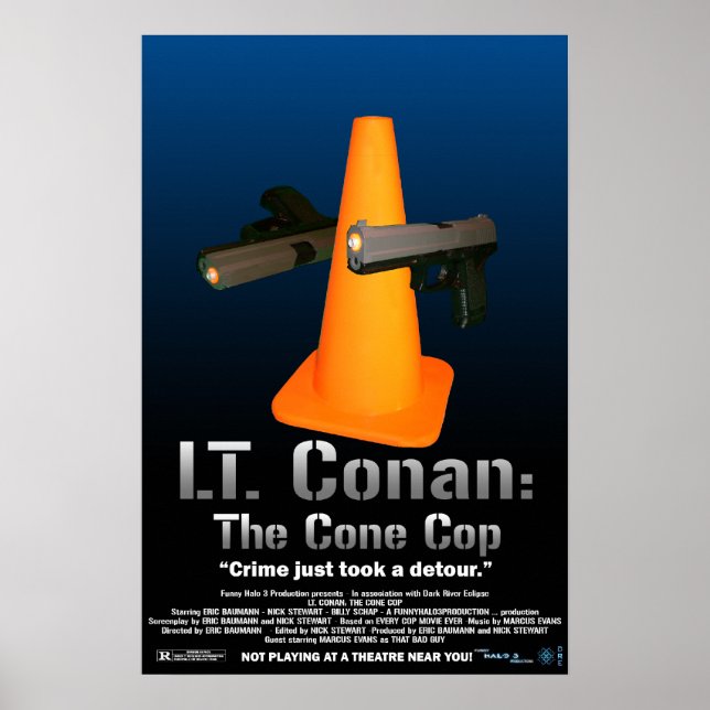 Affiches Lt Conan : L'affiche du film Cone Cop (Devant)