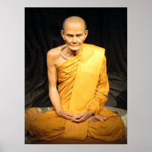 Affiches Luang Poo Mun Bhuridatto ... Moine bouddhiste